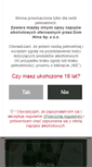 Mobile Screenshot of domwina.pl