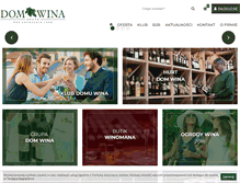 Tablet Screenshot of domwina.pl